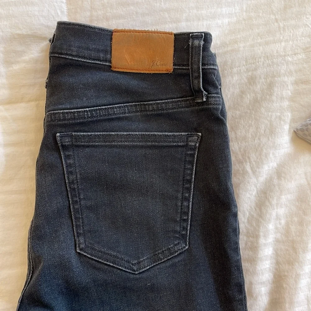 J.Crew Women's Black Demi Crop Boot Jeans 26P - Picture 8 of 9